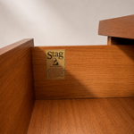 Load image into Gallery viewer, Pair of Mid-Century Modern Teak Bedside Drawers by Stag
