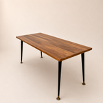 Load image into Gallery viewer, Vintage Dansette Legs Teak Veneer Coffee Table
