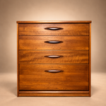 Load image into Gallery viewer, Austin Suite Chest of 4 Drawers come with 4 castors
