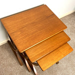 Load image into Gallery viewer, Nathan Citadel Nest of Three Tables — 1970s Teak
