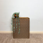 Load image into Gallery viewer, Original Lloyd Loom Lusty Vintage Gold Laundry Linen Basket , Bedside table
