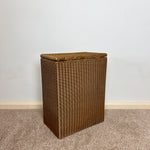 Load image into Gallery viewer, Original Lloyd Loom Lusty Vintage Gold Laundry Linen Basket , Bedside table
