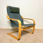 Load image into Gallery viewer, Vintage Ikea Mid Century Lounge Chair — Points by Noboru Nakamura, Alvar Aalto Tribute, Bentwood 1999 Limited Edition
