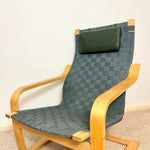 Load image into Gallery viewer, Vintage Ikea Mid Century Lounge Chair — Points by Noboru Nakamura, Alvar Aalto Tribute, Bentwood 1999 Limited Edition
