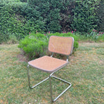Load image into Gallery viewer, Marcel Breuer Style Cesca Chair — Chrome &amp; Rattan
