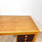 Load image into Gallery viewer, Domino Møbler Desk — Scandinavian Mid-Century, Three Drawers
