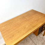 Load image into Gallery viewer, Domino Møbler Desk — Scandinavian Mid-Century, Three Drawers
