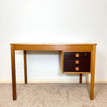 Load image into Gallery viewer, Domino Møbler Desk — Scandinavian Mid-Century, Three Drawers
