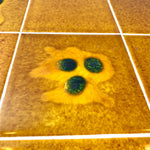 Load image into Gallery viewer, Vintage Tile-Top Coffee Table — Lava Glaze, Refinished

