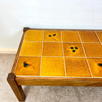 Load image into Gallery viewer, Vintage Tile-Top Coffee Table — Lava Glaze, Refinished
