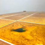 Load image into Gallery viewer, Vintage Tile-Top Coffee Table — Lava Glaze, Refinished
