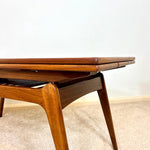 Load image into Gallery viewer, BC Møbler Danish Teak Elevator Table — Coffee Table to Dining Table
