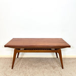 Load image into Gallery viewer, BC Møbler Danish Teak Elevator Table — Coffee Table to Dining Table

