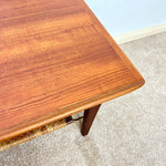 Load image into Gallery viewer, Møbelintarsia Danish Teak Coffee Table — Cane Magazine Rack
