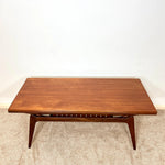 Load image into Gallery viewer, BC Møbler Danish Teak Elevator Table — Coffee Table to Dining Table
