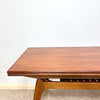 BC Møbler Danish Teak Elevator Table — Coffee Table to Dining Table
