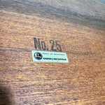 Load image into Gallery viewer, Møbelintarsia Danish Teak Coffee Table — Cane Magazine Rack

