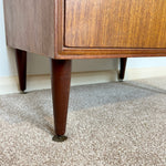 Load image into Gallery viewer, Mid Century Tallboy by Meredew, Teak Chest of Drawers
