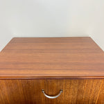 Load image into Gallery viewer, Mid Century Tallboy by Meredew, Teak Chest of Drawers
