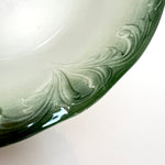 Load image into Gallery viewer, XL Vintage Floral  Green &amp; White Wash Bowl Basin
