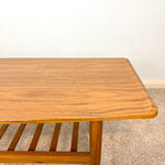 Load image into Gallery viewer, Vintage Formica Coffee Table with storage rack
