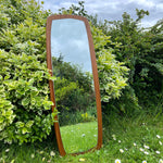 Load image into Gallery viewer, Mid Century Danish Style Teak Tall Mirror
