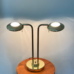 Load image into Gallery viewer, Jan des Bouvrie Vintage Brass Dimmable Table Lamp
