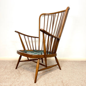 Vintage Ercol  Evergreen High back Accent Chair, Armchair