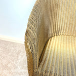Load image into Gallery viewer, Vintage Lloyd Loom Tube Chair, Bronze Gold
