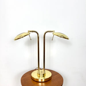 Jan des Bouvrie Vintage Brass Dimmable Table Lamp