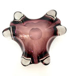 Load image into Gallery viewer, Mid Century Murano Purple Glass Bowl - Amethyst Ashtray
