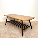 Load image into Gallery viewer, Ercol Vintage Coffee Table with Storage Rack
