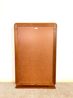 Load image into Gallery viewer, 2 x Mid Century Danish Large Teak Mirror, Vintage Tall Dressing  Mirror MCM 95 cm
