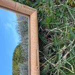 Load image into Gallery viewer, Mid Century Boho Faux Bamboo Wall Mirror

