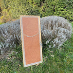Load image into Gallery viewer, Mid Century Boho Faux Bamboo Wall Mirror
