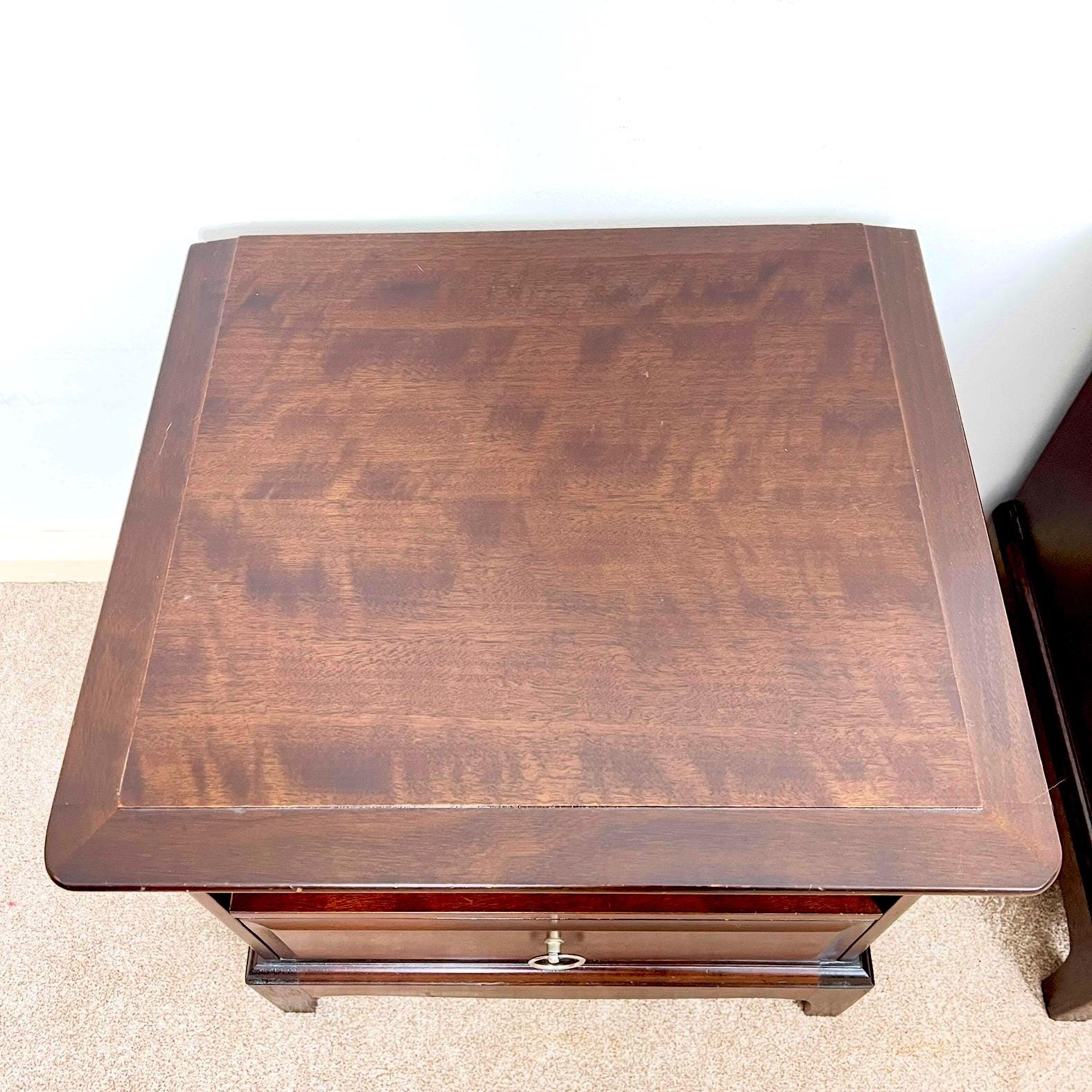Pair of Mid-Century Bedside Drawers by Stag, Vintage Bedside tables