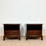 Load image into Gallery viewer, Pair of Mid-Century Bedside Drawers by Stag, Vintage Bedside tables
