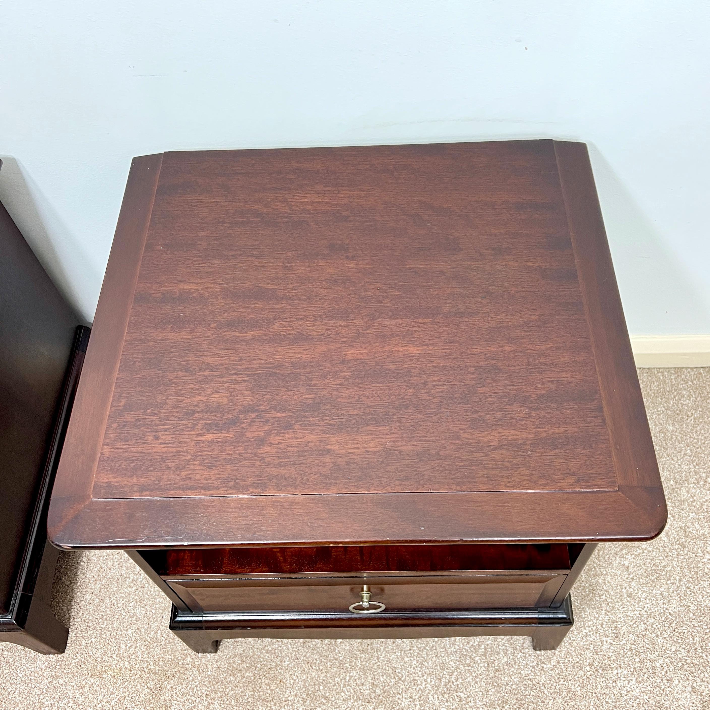 Pair of Mid-Century Bedside Drawers by Stag, Vintage Bedside tables