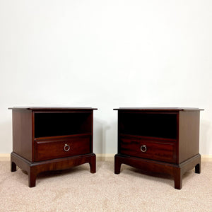 Pair of Mid-Century Bedside Drawers by Stag, Vintage Bedside tables
