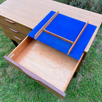 Load image into Gallery viewer, Mid Century Teak Effect Sideboard with Drawers
