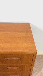 Load and play video in Gallery viewer, G Plan Oak Chest of Drawers, Mid Century 1960s
