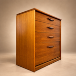 Load image into Gallery viewer, Austin Suite Chest of 4 Drawers come with 4 castors
