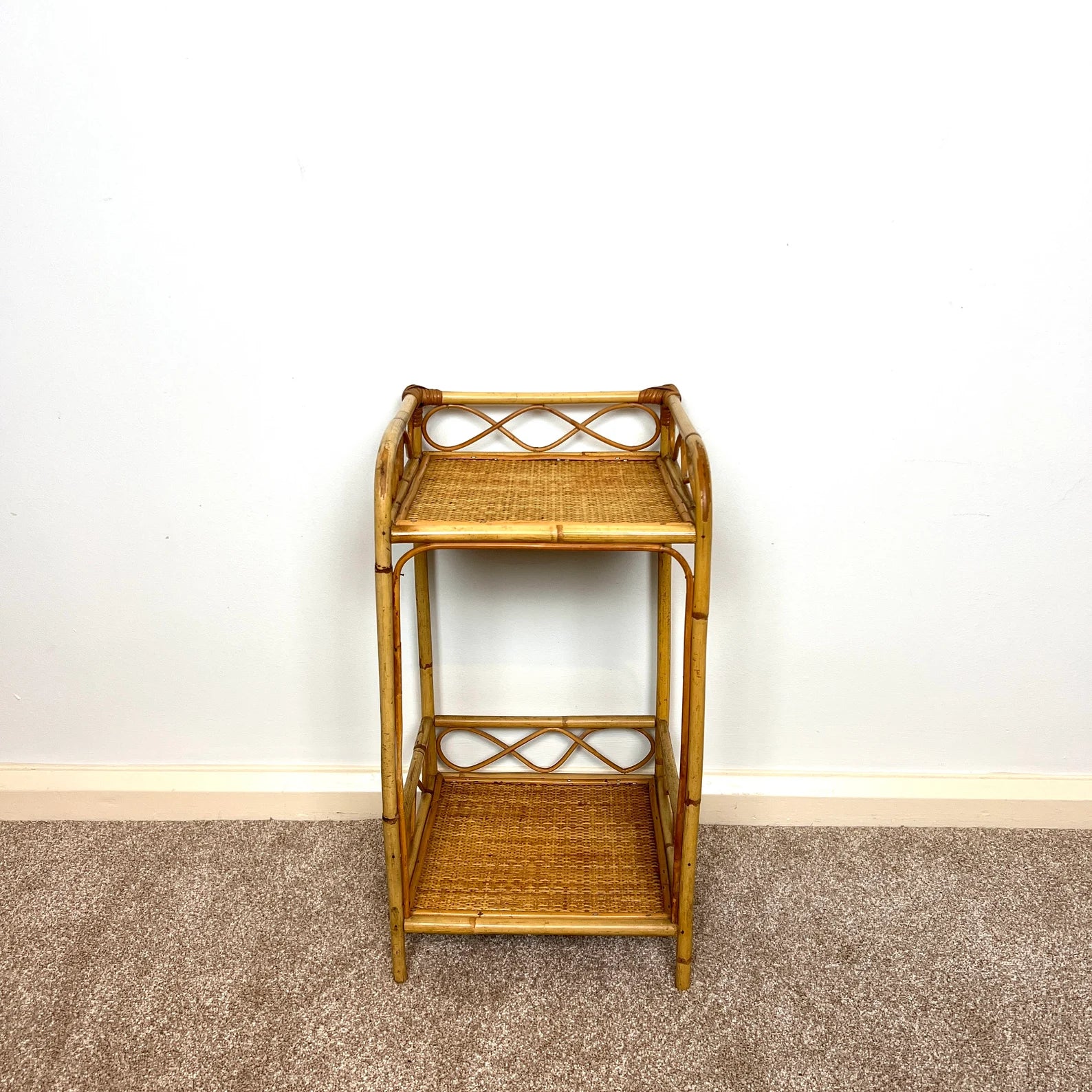 Bamboo cane table deals