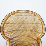 Load image into Gallery viewer, Vintage Peacock Chair back rest
