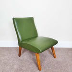 Load image into Gallery viewer, 1960s Green Lounge Easy Chair Mid Century Modern second image

