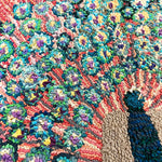 Load image into Gallery viewer, Vintage Hooked Rug middle view
