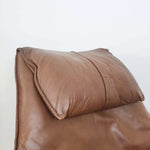 Load image into Gallery viewer, Mid Century Lounge Chair leather pillow
