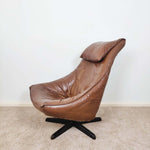 Load image into Gallery viewer, Mid Century Lounge Chair another side view
