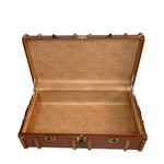 Load image into Gallery viewer, XXL Antique English Wood Banded Steamer Trunk, Blanket Box, Vintage Industrial Storage
