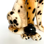 Load image into Gallery viewer, XL Vintage Hand Painted Ceramic Tiger Figurines 1970s
